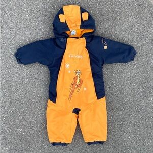 Tigger Go Boing Vtg Y2K The Wonderful World of Disney Bunting Youth Size(24M)